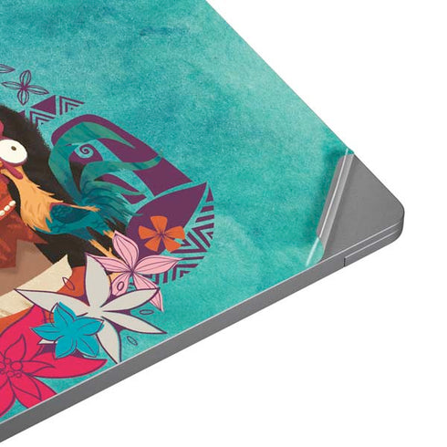 Disney Princess Moana with Pua and Heihei Universal Laptop 16.6in (13.4 x 9.7in) Skin